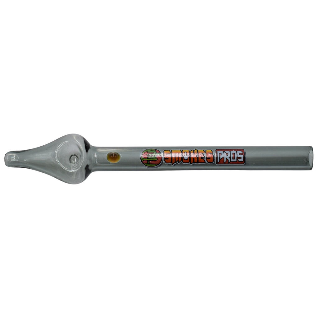 Hand Pipe - 6" Smokes Pros - Amber +