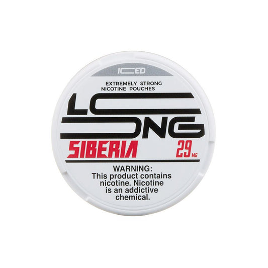 Siberia - 29mg Nic Pouch - All White Long - 5ct