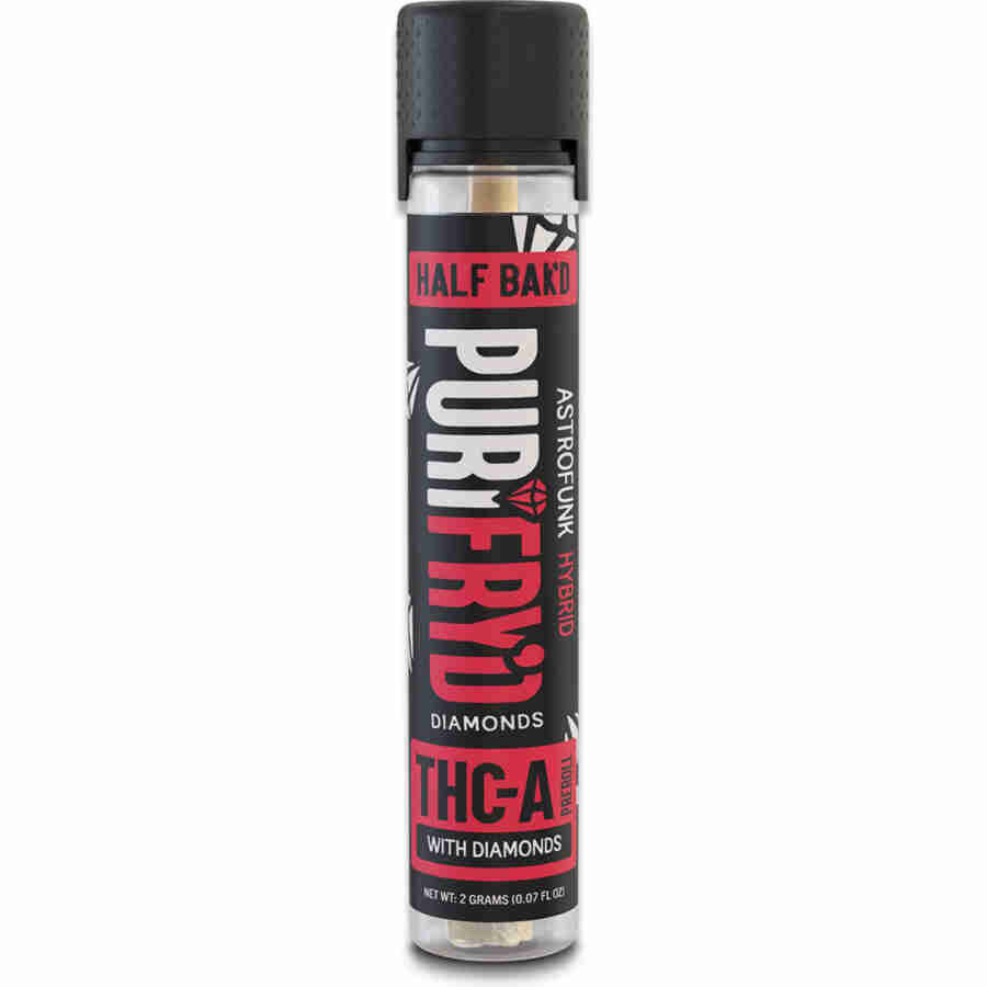 Half Bak'd PuriFry'd THC-A Diamond Prerolls | 20ct