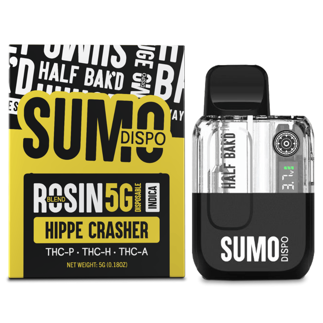 Half Bak'd - 5g Dispo - Sumo Live Rosin - 5ct