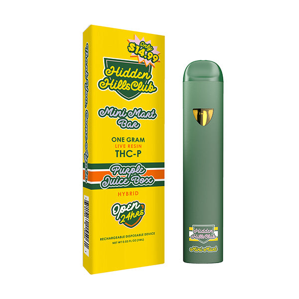 Hidden Hills - 1g Dispo - THC-P Mini Mart - 5ct Variety Pack