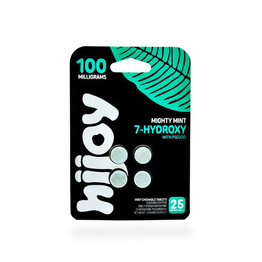 Hijoy - Psuedo + 7Hydroxy - 25mg - 4pk - 10ct