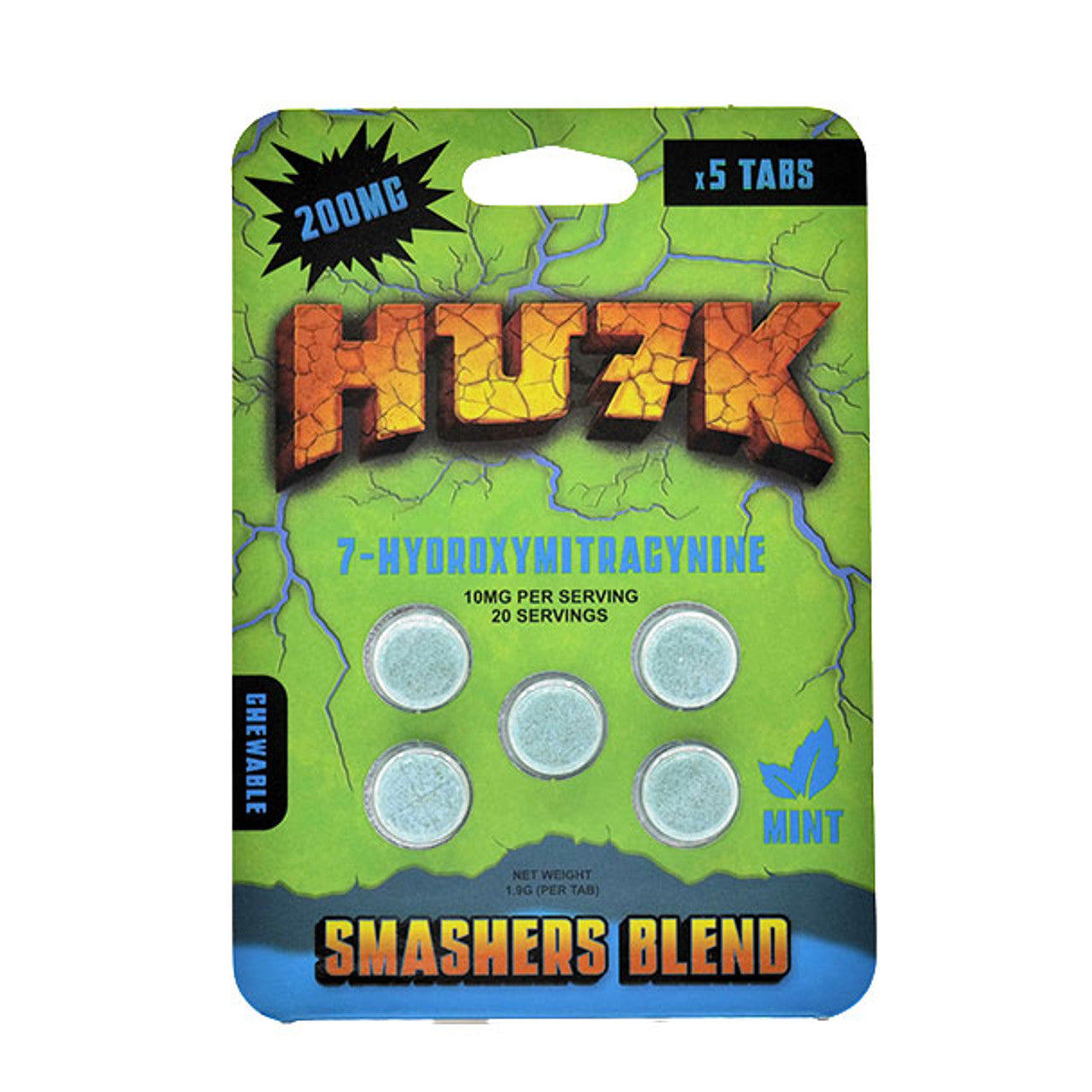 Hu7k - 40mg 7-OH Tabs - 5pk - 10ct