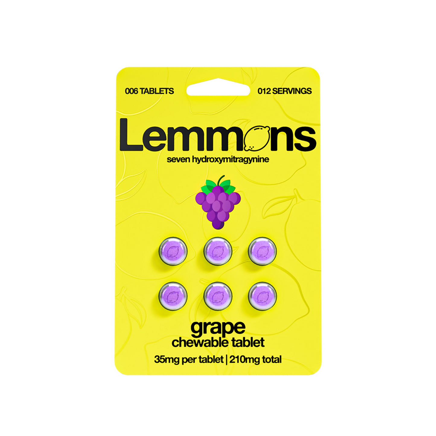 Lemmons - 35mg - 7-OH Tabs - 6pk - 6ct