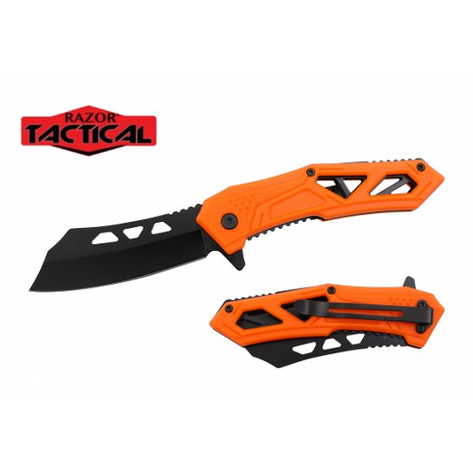 Razor Tactical - Premium Flip Knife - RT-7364OR