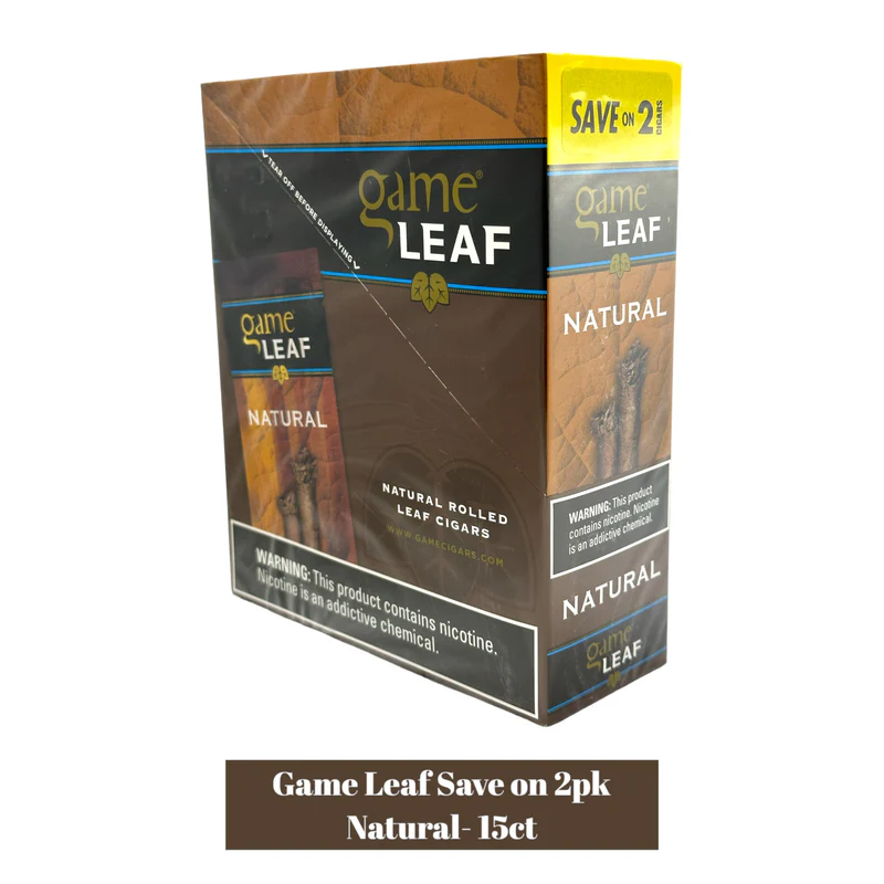 Game - Leaf Cigars - 2pk - 15ct
