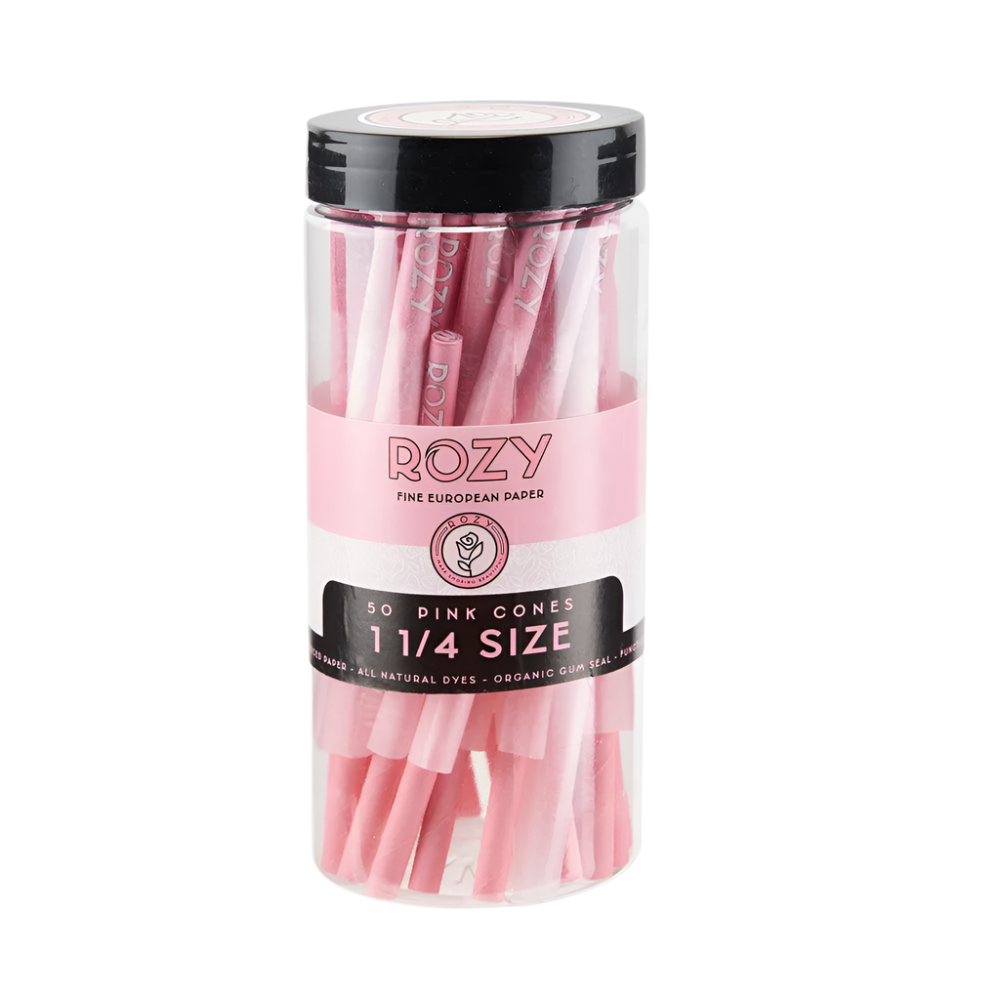 Rozy Pink Cones - 1 1/4 Size - 50ct