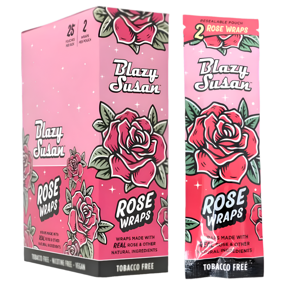 Blazy Susan - Rose Petal Wraps - 2pk - 25ct