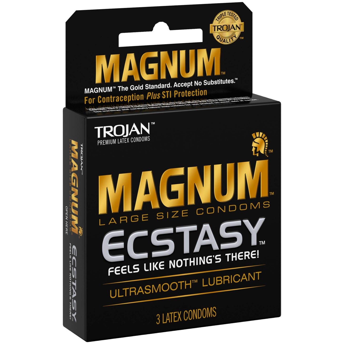 Trojan - Magnum Ecstasy Lubricated - 6ct