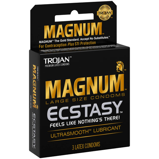 Trojan - Magnum Ecstasy Lubricated - 6ct