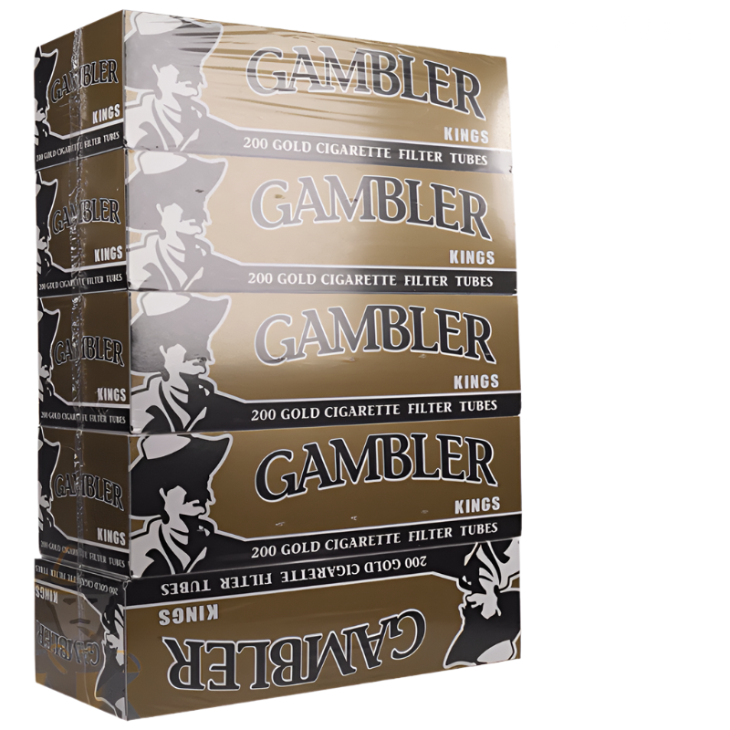 Gambler - Filter Tubes - Kings - 200pk - 5ct