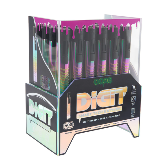 Ooze - Digit Display - 510 Battery - 24ct
