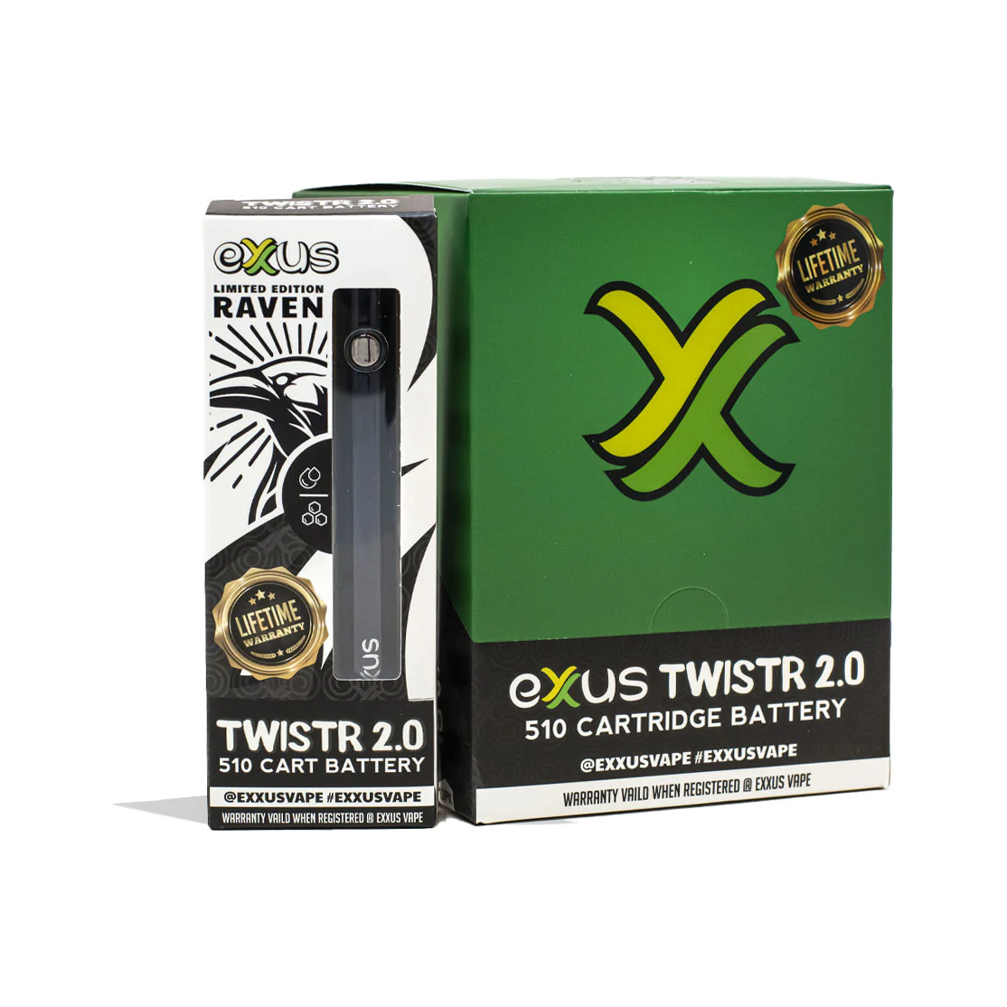 Exxus Twistr Cart Vaporizer 12Pk GMTL