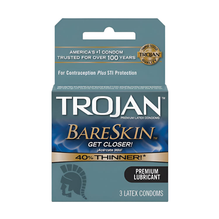 Trojan - Bareskin Premium Lubricated - 6ct