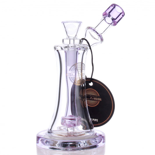 On Point Glass - Peak Delight Mini w/ Perc - Water Pipe - Blue-D 5"