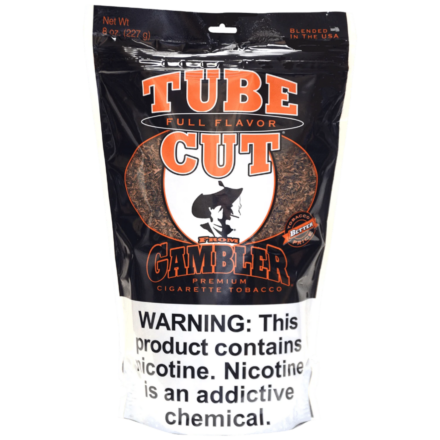 Gambler - Cig Tobacco - Tube Cut - 8oz