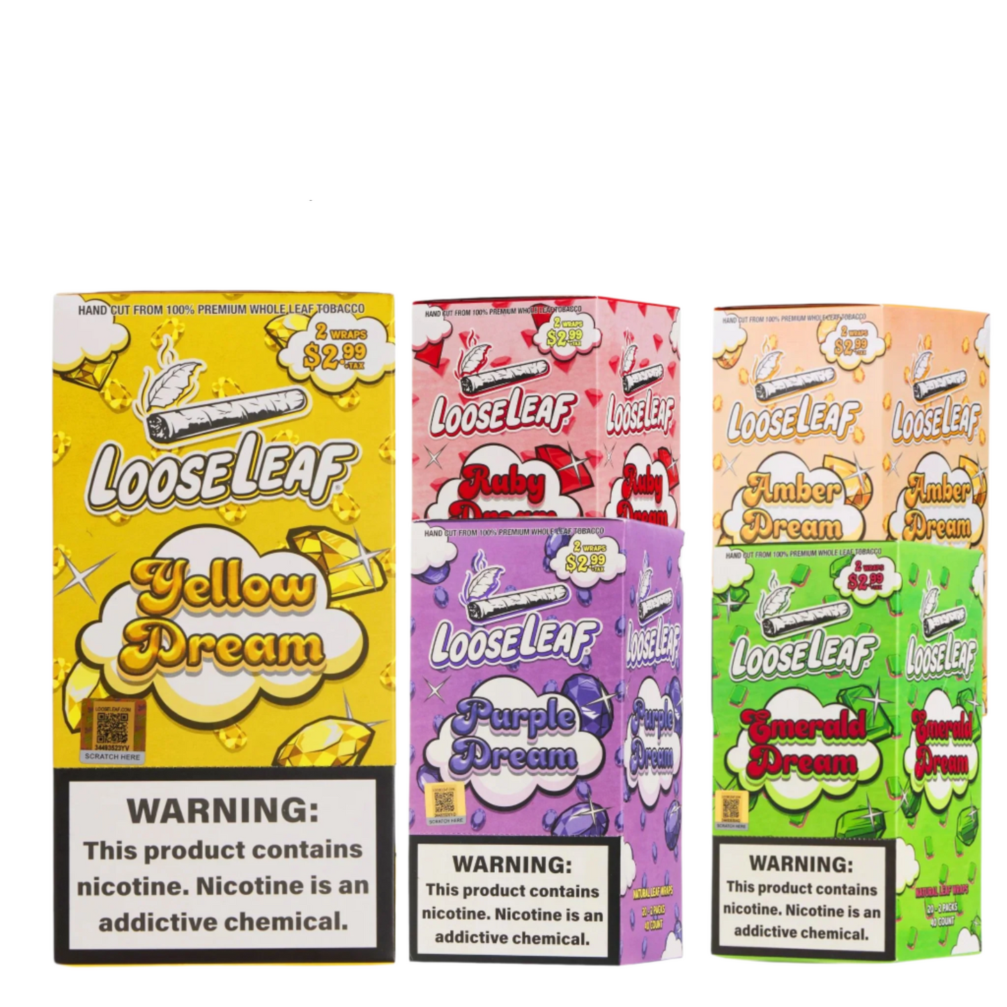 Looseleaf Flavored Leaf Wraps (2/$2.99) - 2pk - 20ct