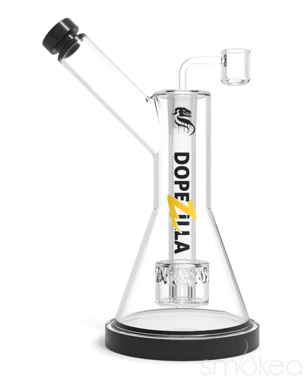 Dopezilla Dab Rig - Basilisk - 9" - Black