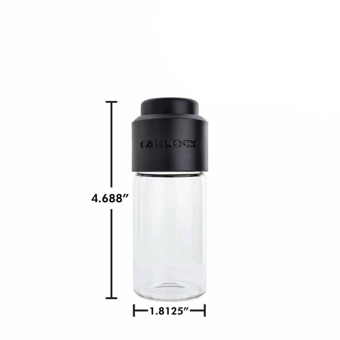 Canlock Airtight Vacuum Glass Stash Jar - 75ml - Animal