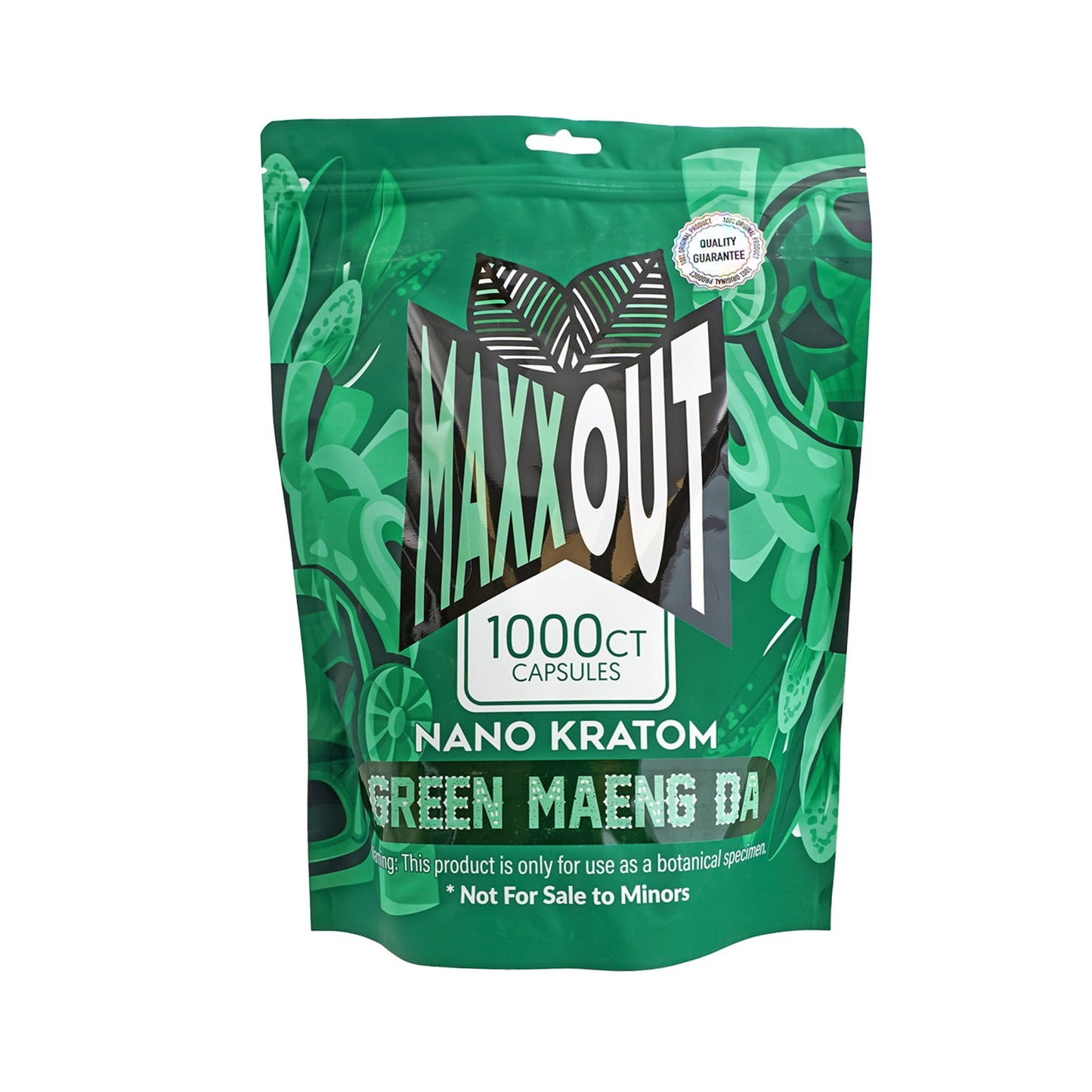 Maxx Out Kratom - Capsules - Green Maengda