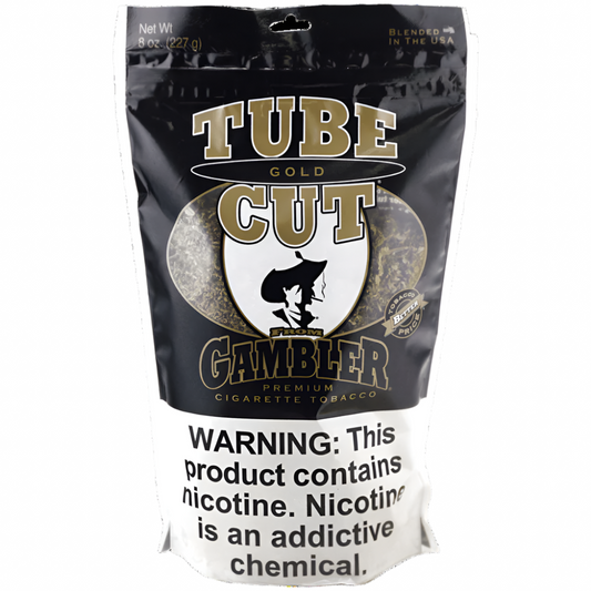 Gambler - Cig Tobacco - Tube Cut - 8oz
