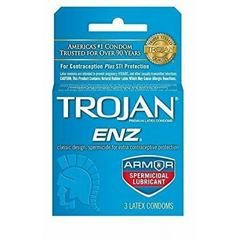 Trojan - Enz Supermicidal Lubricant - 6ct