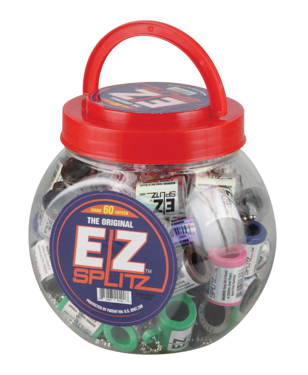 EZ Splitz - Cigar Cutter - Asst - 60ct