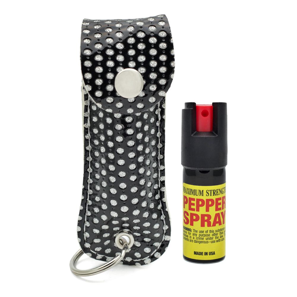 Stun Gun + Pepper Spray - Bling Options Available
