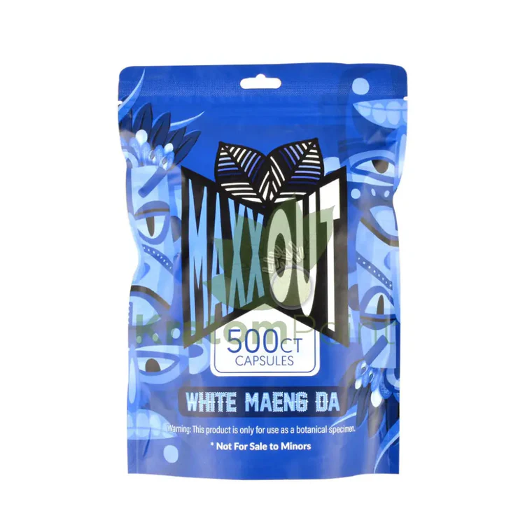 Maxx Out Kratom - Capsules - White Maengda