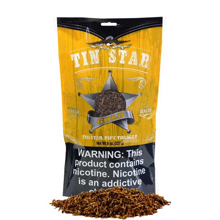 Tin Star - Pipe Tobacco - 8oz