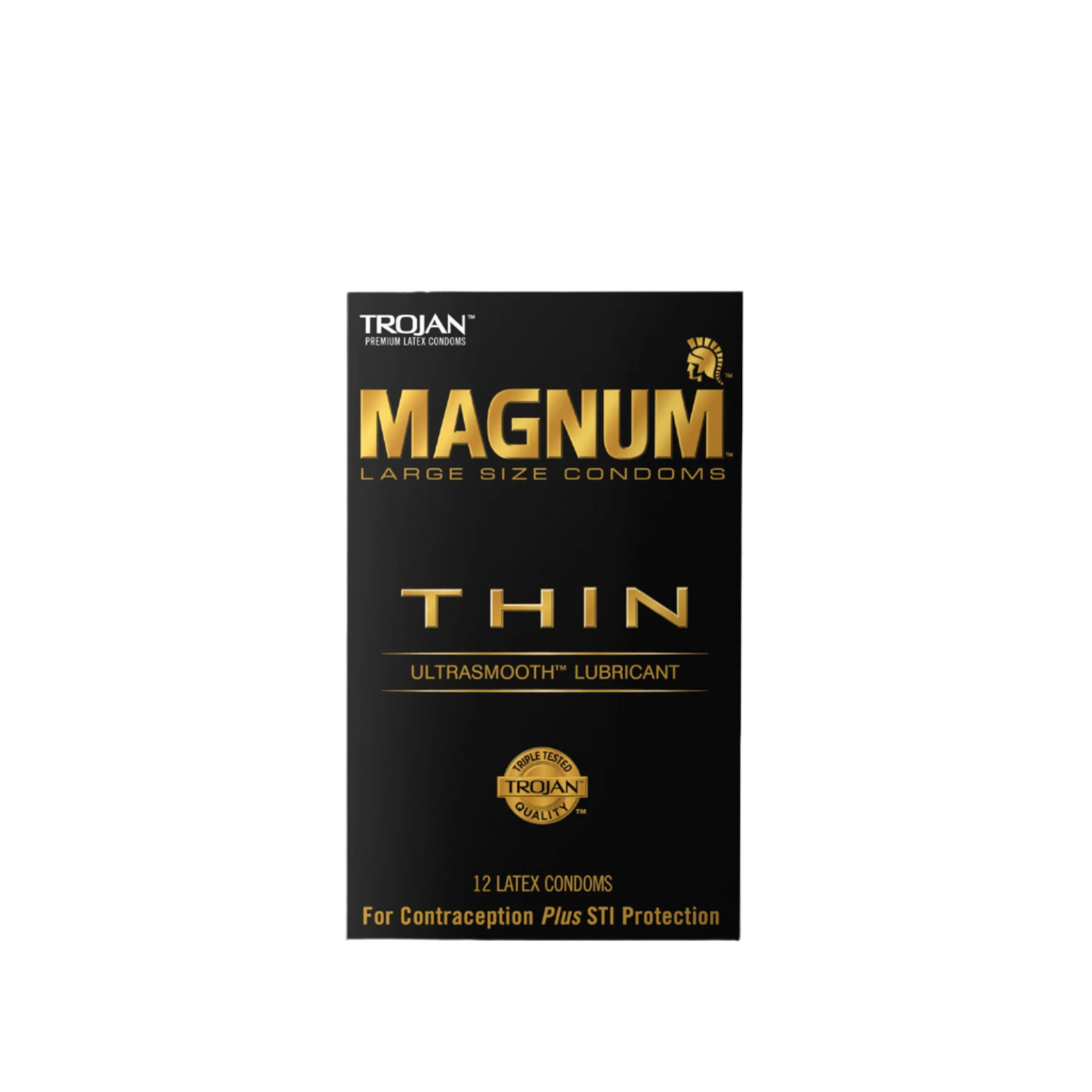 Trojan - Magnum Thin Lubricated - 6ct