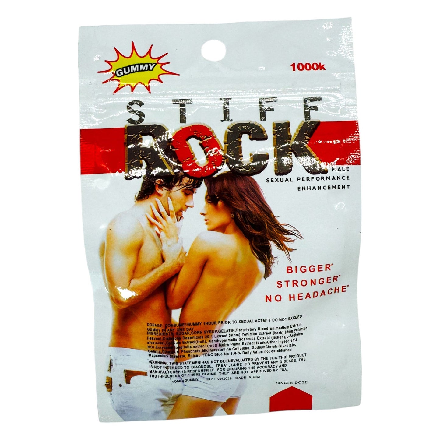 Stiff Rock - Enhancer - Gummy & Capsule - 24ct