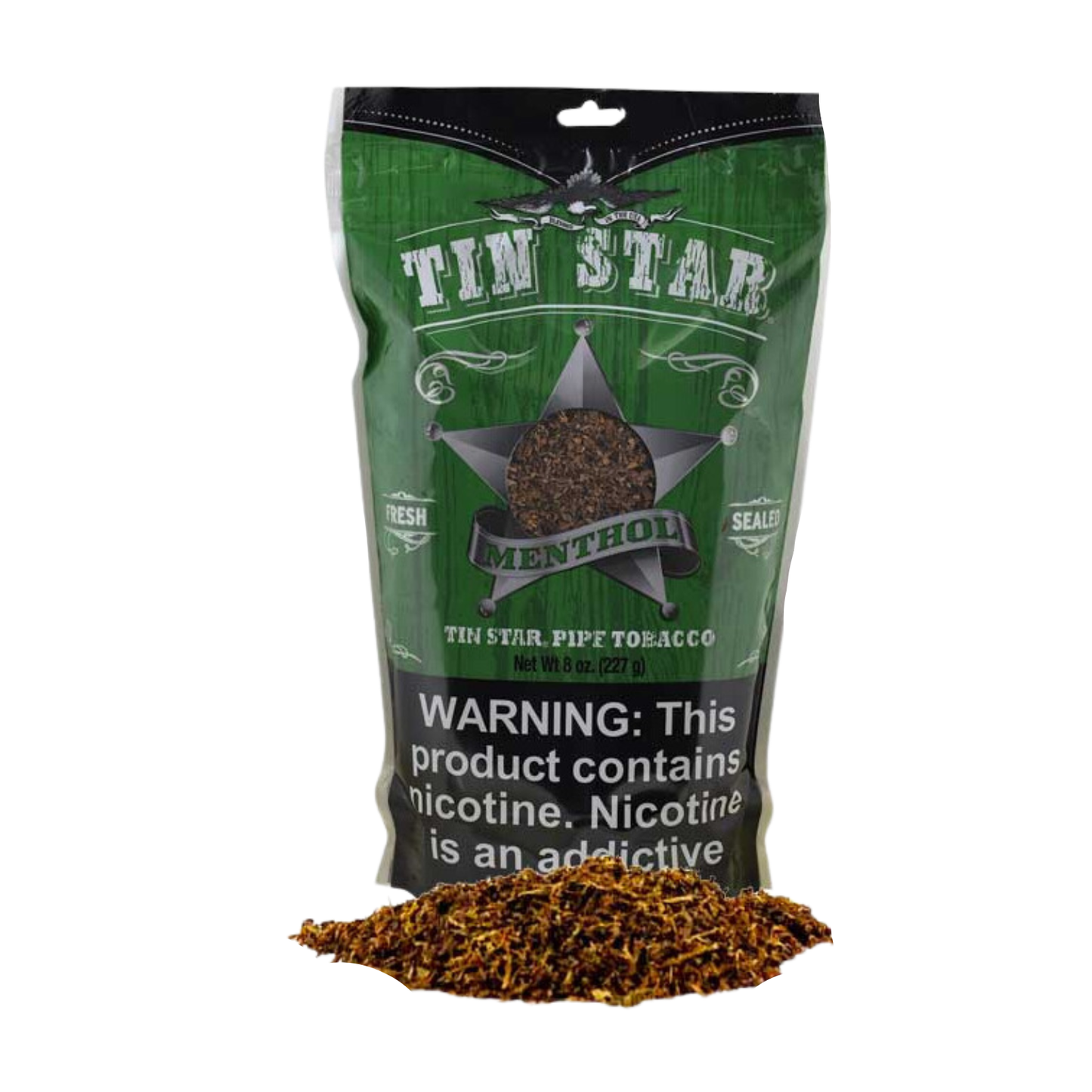 Tin Star - Pipe Tobacco - 8oz
