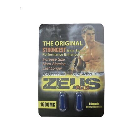 Zeus - Enhancer - 1600mg Capsule - 2ct - 24ct
