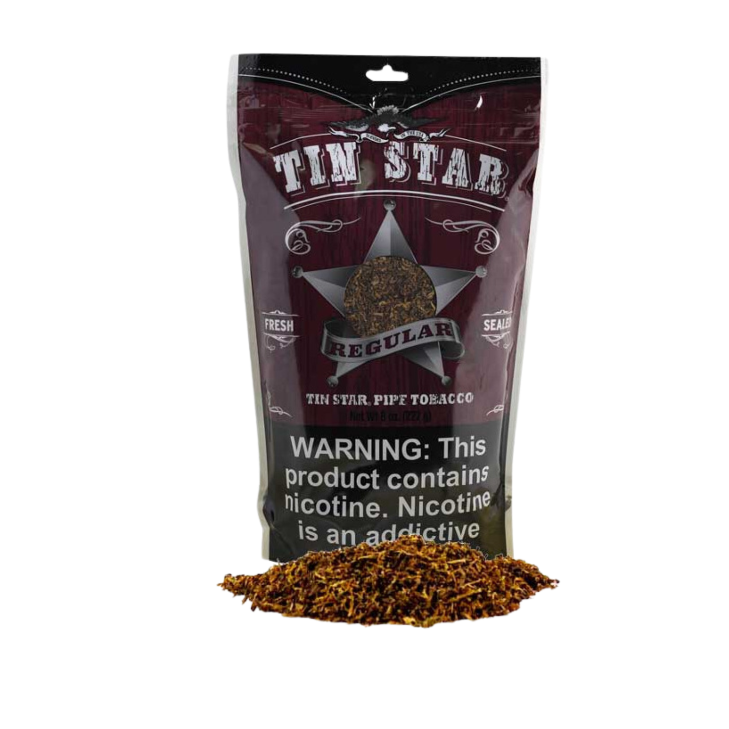 Tin Star - Pipe Tobacco - 8oz