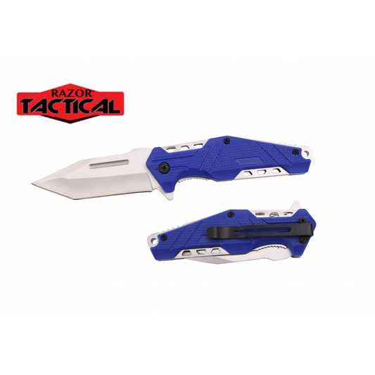 Razor Tactical - Premium Flip Knife - RT-7367BL