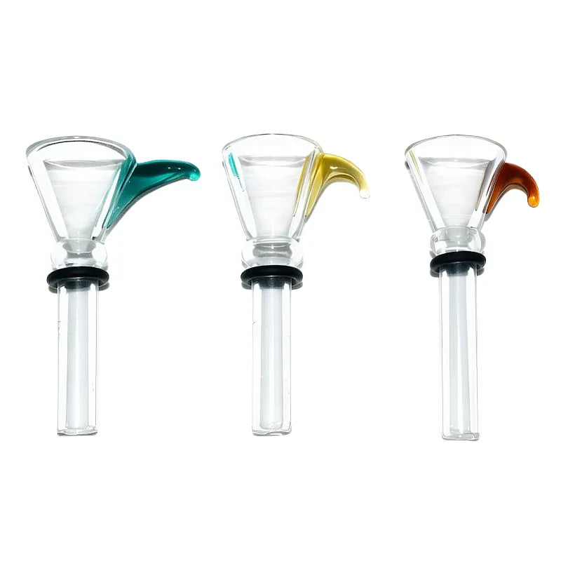 Bowls - 5ct Pack - 1.5" Funnel w/ Color Handle