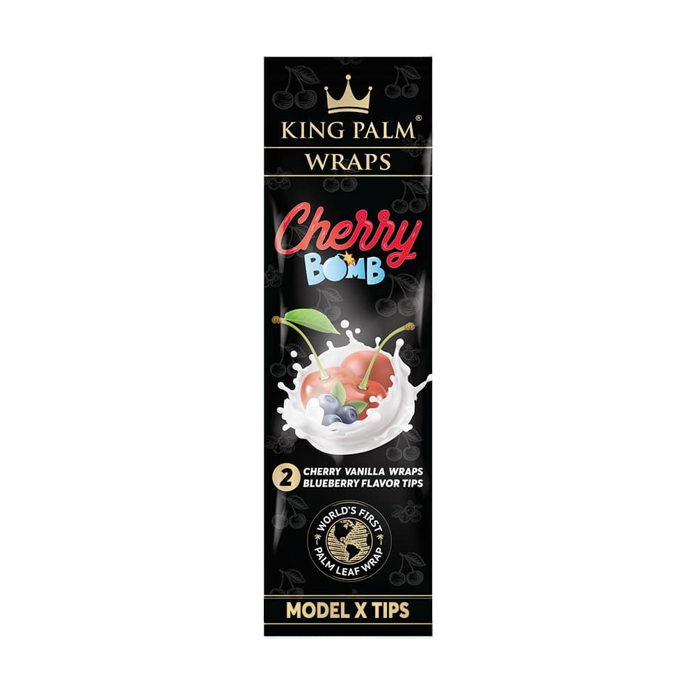 King Palm - Wraps - XL - Cherry Bomb - 2pk - 15ct