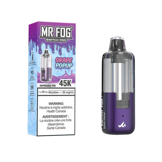 Mr Fog 45k Switch Pods - 10ml - 5ct