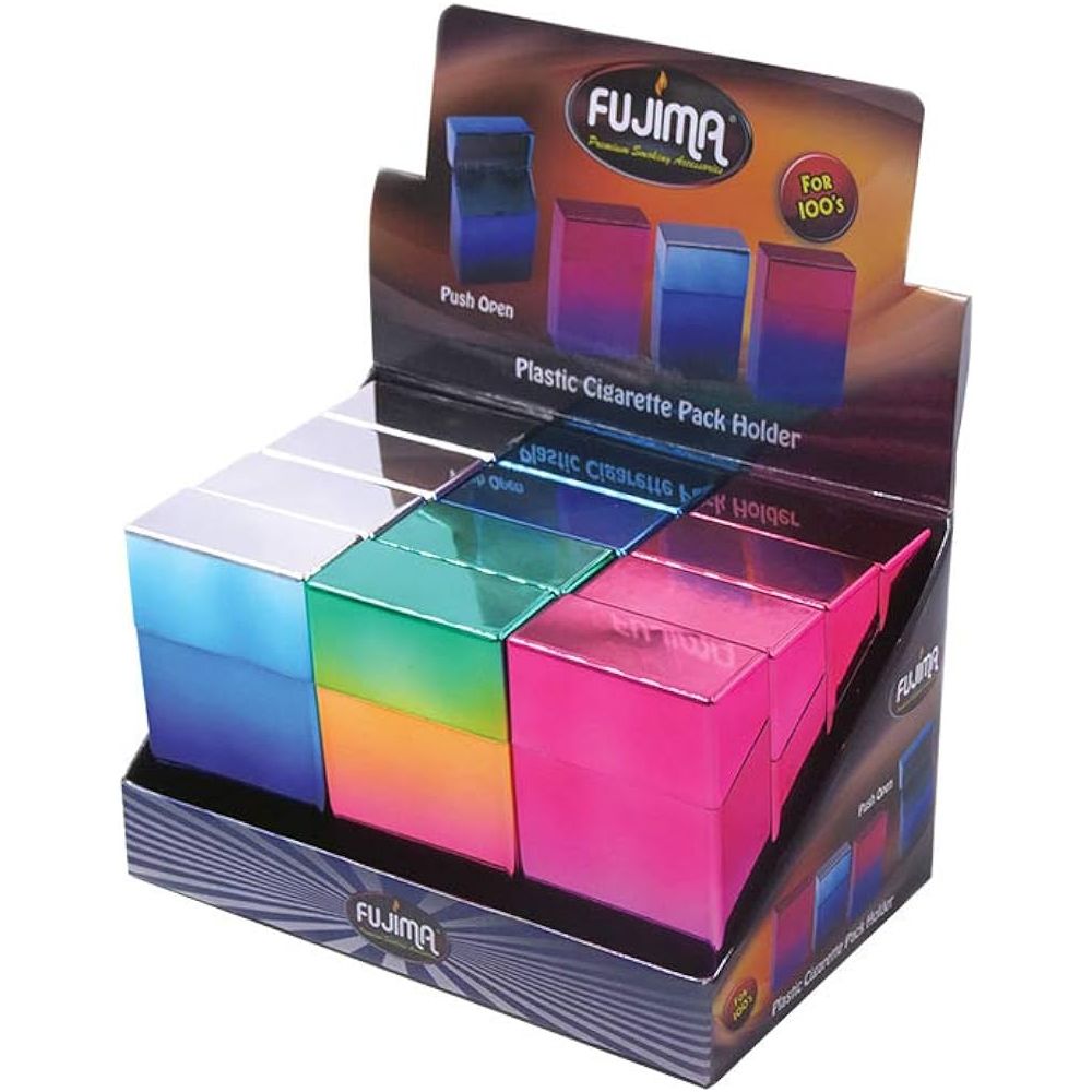 Fujima - Cigarette Case - Colored 100s - 12ct