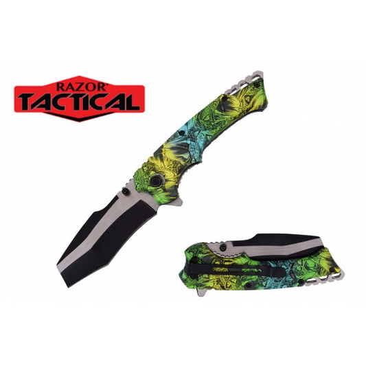 Razor Tactical - Premium Flip Knife - RT-7140SNK