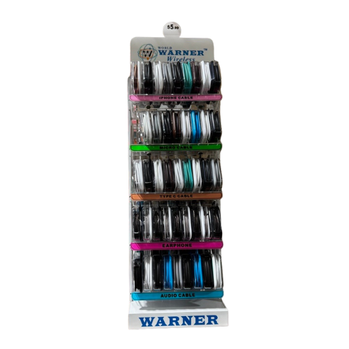 Warner - Phone Charger Display - 91ct
