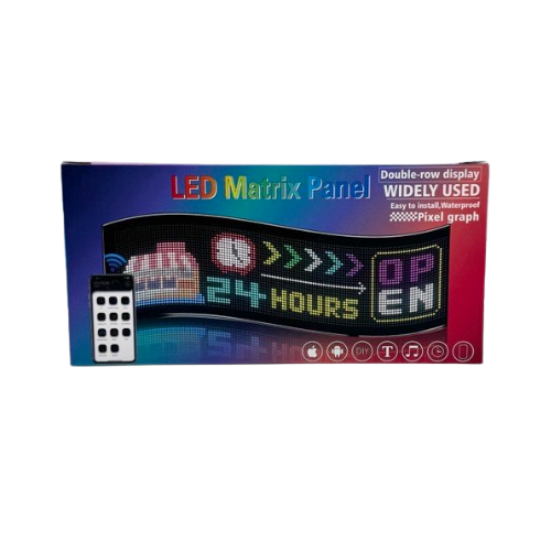 HD LED Matrix Panel - Double Row - (S, M, L Available)