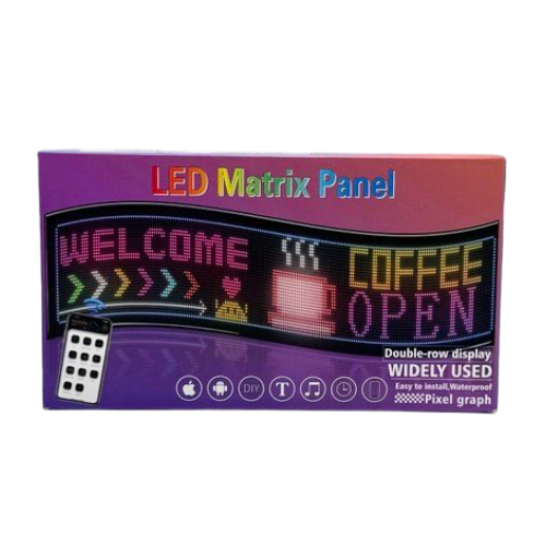 HD LED Matrix Panel - Double Row - (S, M, L Available)