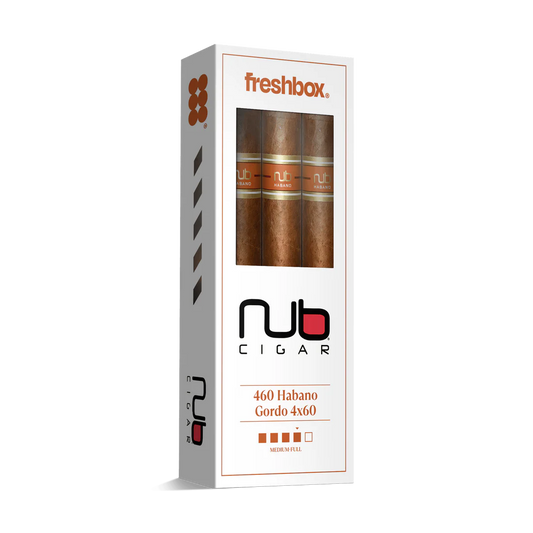 Nub 460 Habano 4x60 FreshBox Cigars - 3pk - 6ct