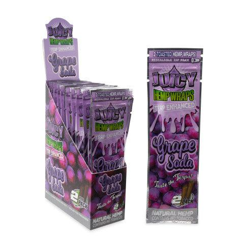 Juicy Jays - Hemp Wraps - Grape - 25ct
