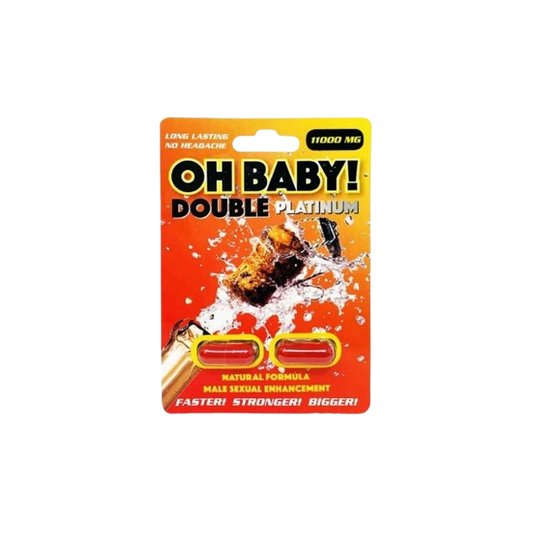 Oh Baby - Enhancer - Platinum 11000mg Capsule - 30ct
