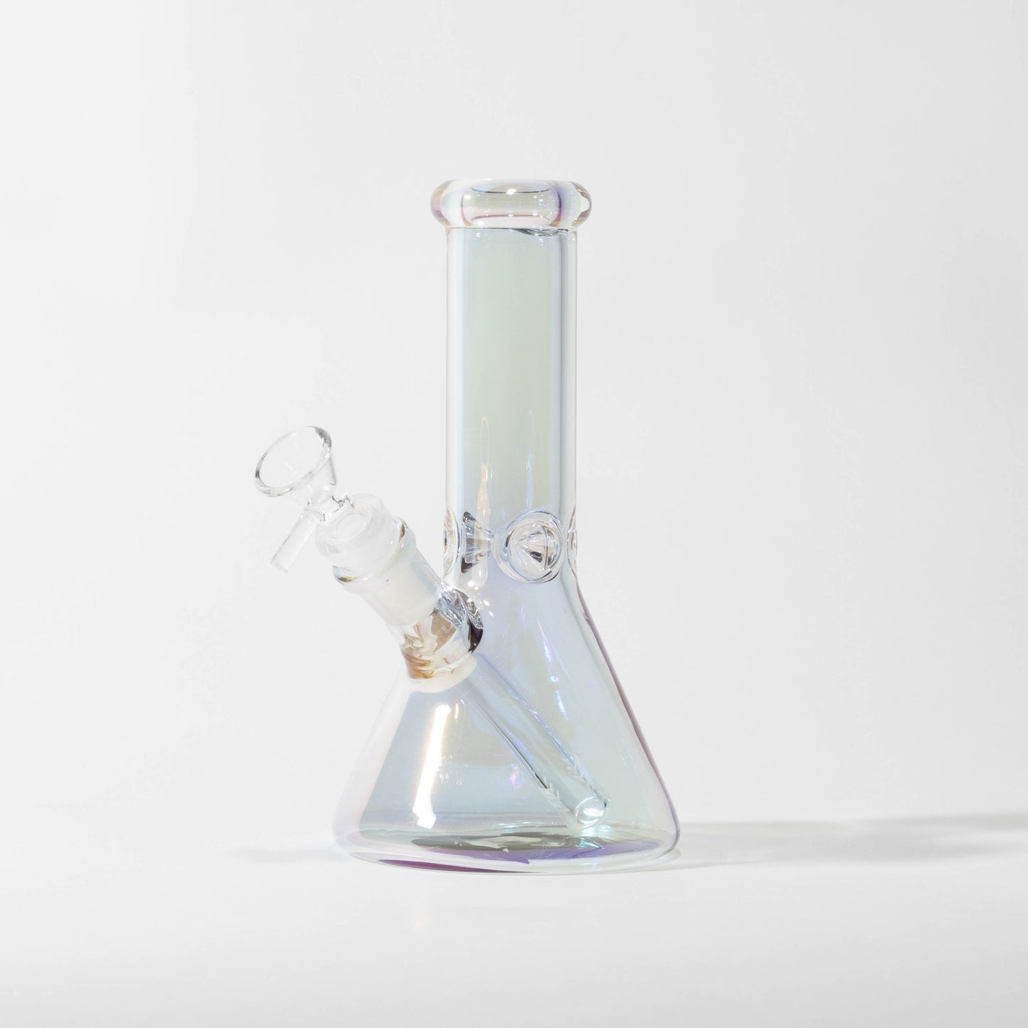 Glass House - WP - 8" Mini Iridescent Beaker