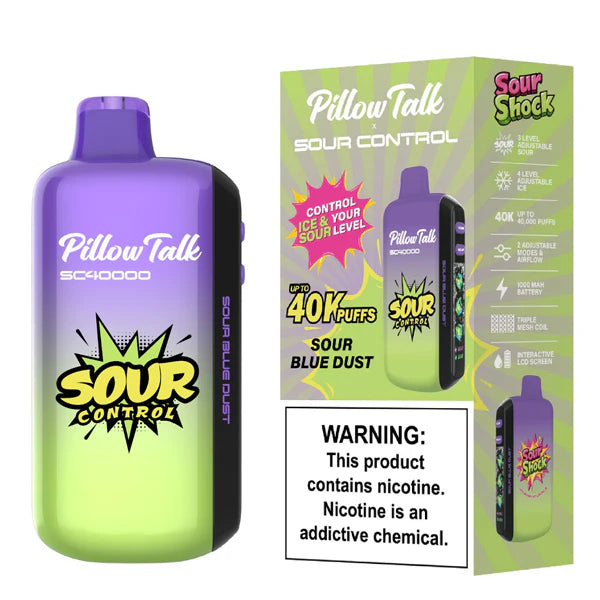 Pillow Talk SC40k 5% - Sweet & Sour Flavor Variety Pack - 20ml - 5ct