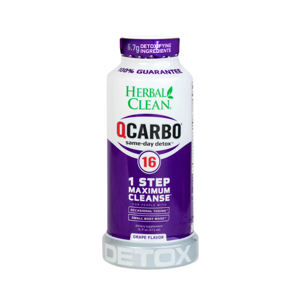 Herbal Clean QCarbo - Same Day Detox - 16oz